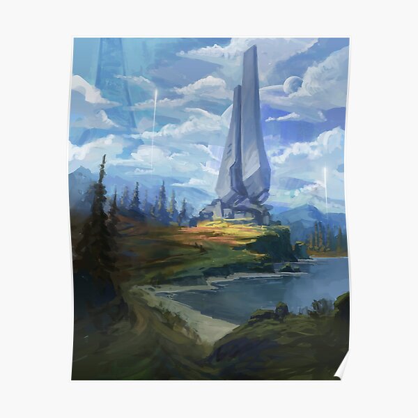 Zeta Halo Poster
