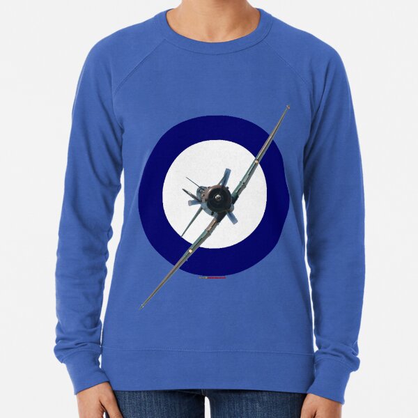 Pacific WW2 RAAF Roundel Wirraway VH-WWY 20190407 Lightweight Sweatshirt