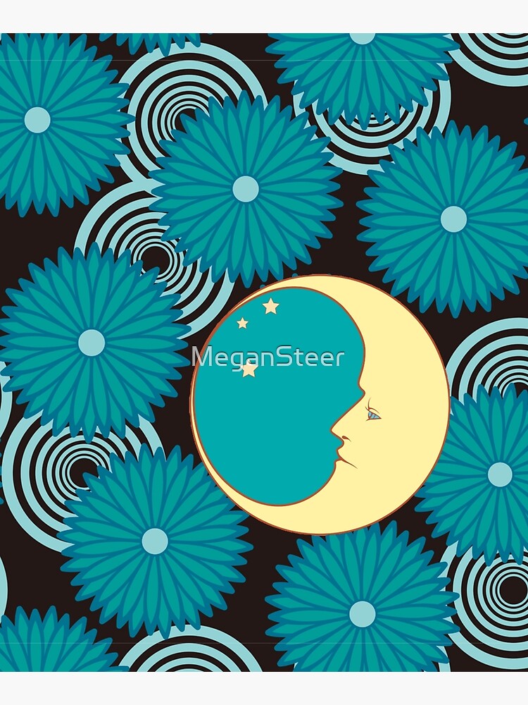 Moon in the Flowers by MeganSteer