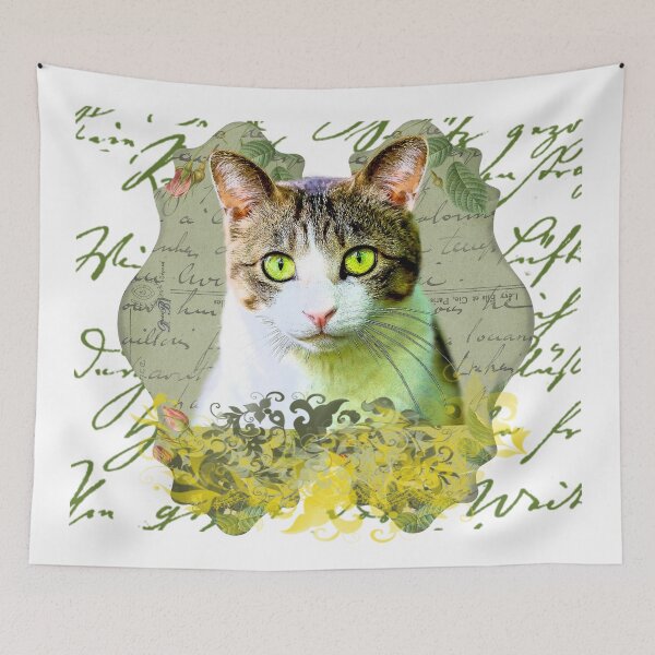 Item preview, Green Kitty designed and sold by incarnations.