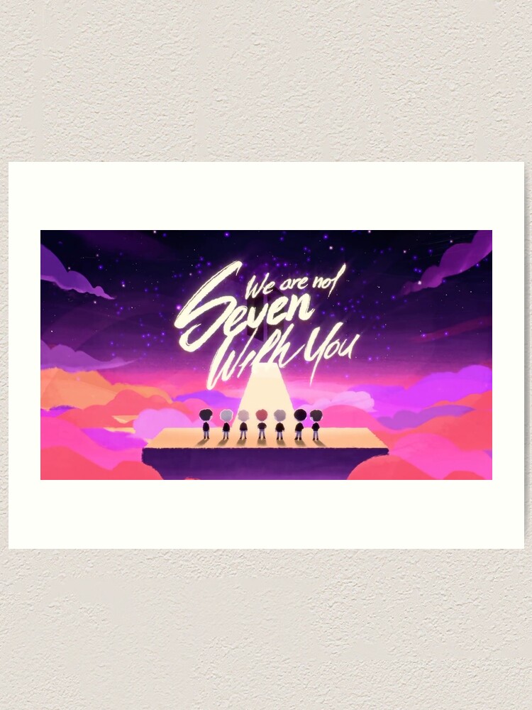 Bts We Are Bulletproof The Eternal Art Print By Afatim Redbubble