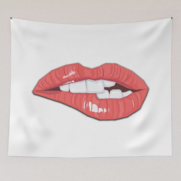 Item preview, Biting My Lip designed and sold by ColorfulMystic.