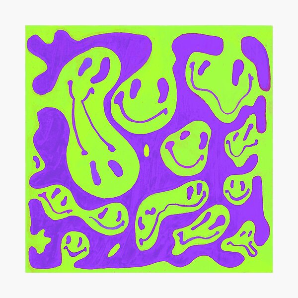 Smiley Faces Photographic Print For Sale By Franciehillart Redbubble