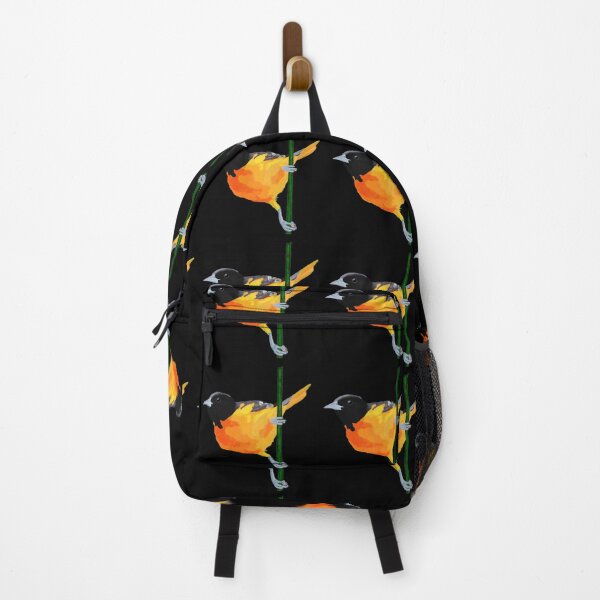 Item preview, Northern Oriole Bird. Watercolor Yellow and orange bird designed and sold by MrCsDigitalArt.