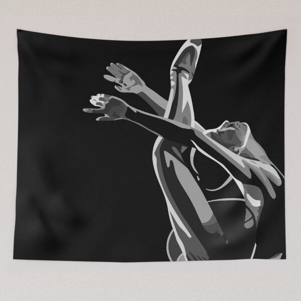 Item preview, Ballet Dancer - Black and White designed and sold by Eye on the Blueline.