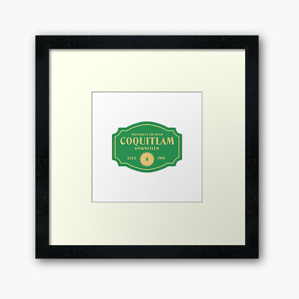 Coquitlam Framed Art Print