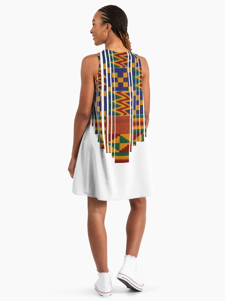 white christmas dresses Purple kente gown – TrueFond main image 0