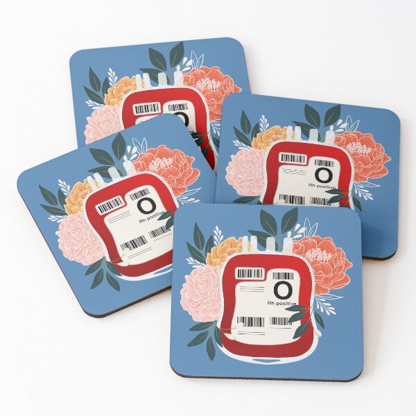 Item preview, Floral O Positive designed and sold by Lindsey Seymour.