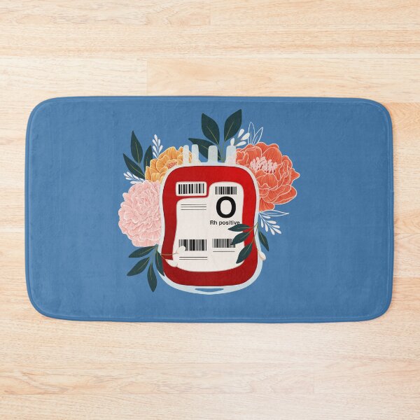 Item preview, Floral O Positive designed and sold by Lindsey Seymour.