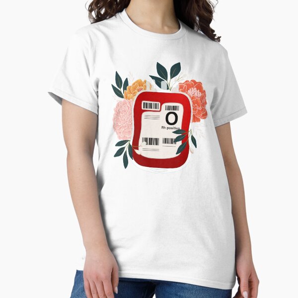 Item preview, Floral O Positive designed and sold by Lindsey Seymour.