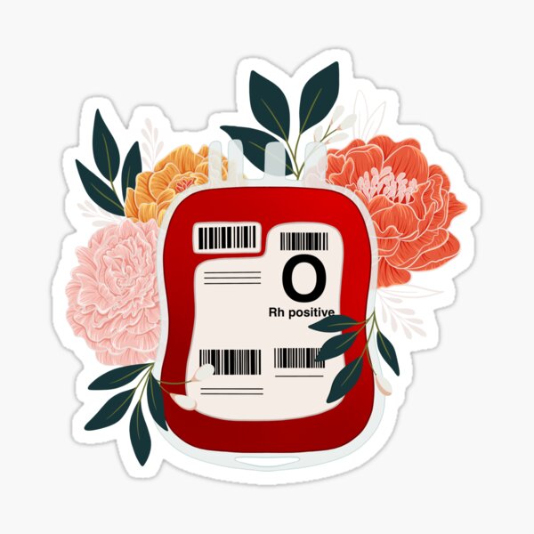 Item preview, Floral O Positive designed and sold by Lindsey Seymour.