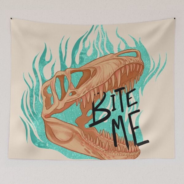 Item preview, Bite Me Dinosaur designed and sold by RebekahLynne.