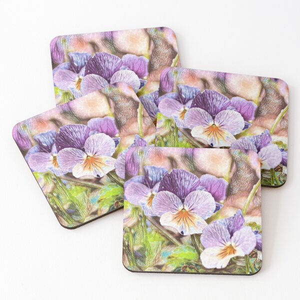 Item preview, The Tiny Pansies designed and sold by ReneeKennedy.