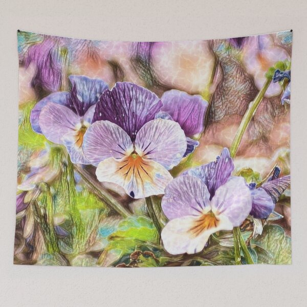 Item preview, The Tiny Pansies designed and sold by ReneeKennedy.