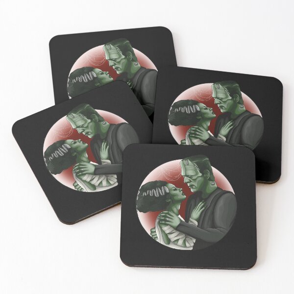 Item preview, Frankenstein and bride designed and sold by Clara Cosh-Escott.