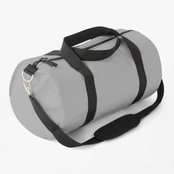 Solid Color Grey, Grijs, Gris, Grau, Gris Duffle Bag