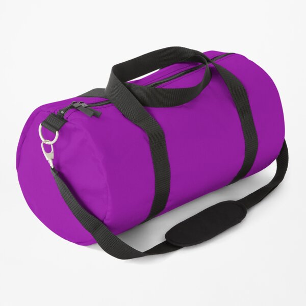 Solid Color Purple, Paars, Violet, Lila, Morado Duffle Bag