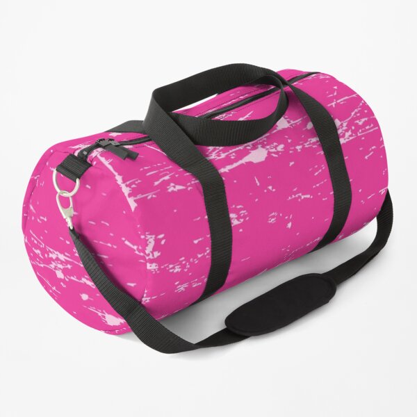 Solid Color Grunge Pink, Roze, Rose, Pink, Rosado Duffle Bag