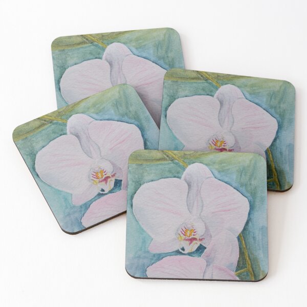 Item preview, Two White Orchids designed and sold by BeeGarland.