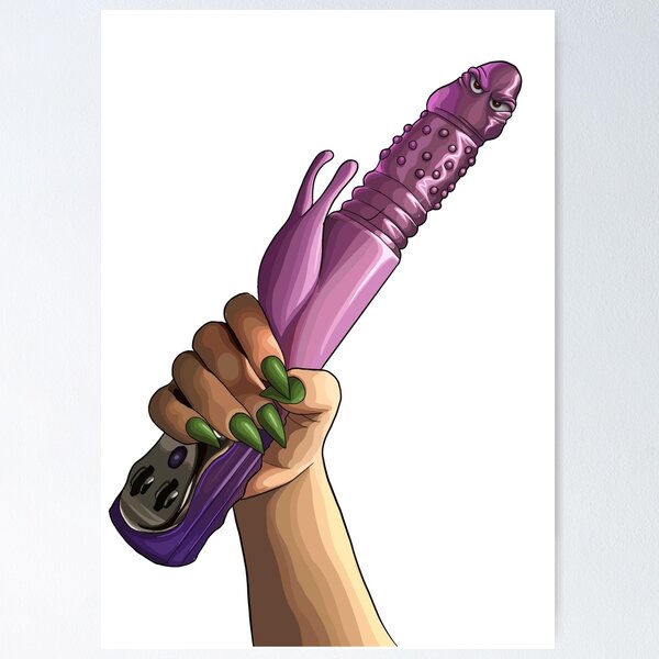 Wandbilder: Lustig Dildo