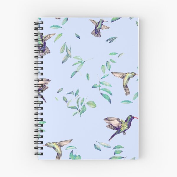 Item preview, hummingbird light blue background designed and sold by maicagonzalez.