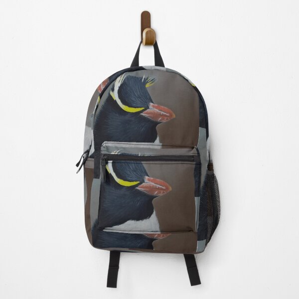 Item preview, Fiordland Penguin, Oil on Canvas designed and sold by Huecoyotl.