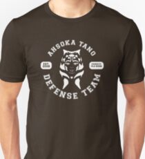 Ahsoka Tano Defense Team (white text) Unisex T-Shirt