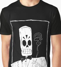 Grimmig Grafik T-Shirt