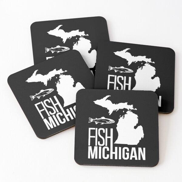 Item preview, Fish Michigan Fishing graphic Fishing Apparel designed and sold by jakehughes2015.