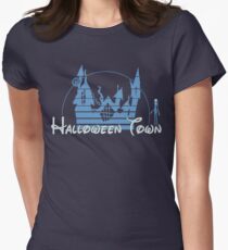 Halloween Town Women's Fitted T-Shirt