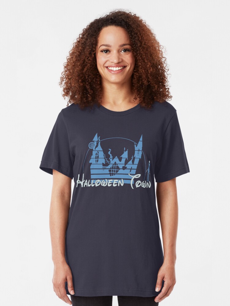 Alternate view of Halloween Town Slim Fit T-Shirt