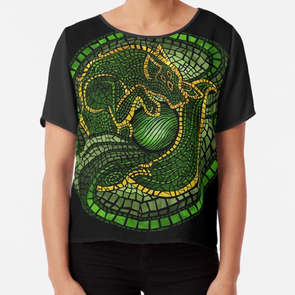 By the Dread Wolf's Design Chiffon Top