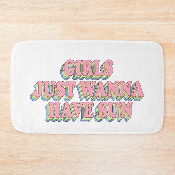 Item preview, GIRLS JUST WANNA HAVE SUN designed and sold by B3N-arts.