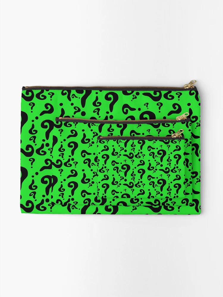 Thumbnail 2 of 4, Zipper Pouch, The Riddler designed and sold by eccentrics.