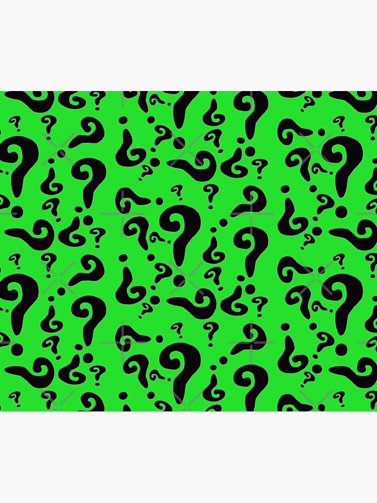 "The Riddler" Throw Blanket for Sale by eccentrics Redbubble