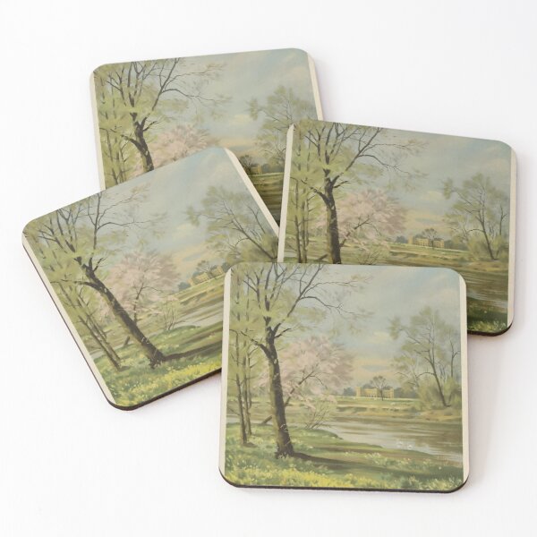 Item preview, Britain in Spring vintage travel poster designed and sold by stickart-marek.