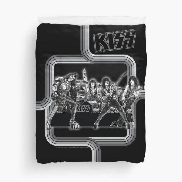 Item preview, Kiss - Retro Gray designed and sold by frittercritters.
