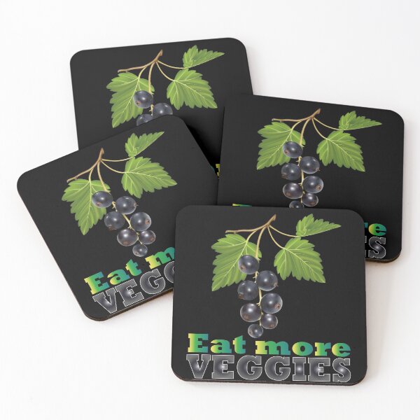 Item preview, Eat more veggies / Blueberries design for vegan designed and sold by greatatlas.