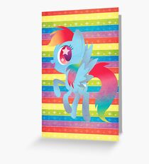 RAINBOW DASH Greeting Card
