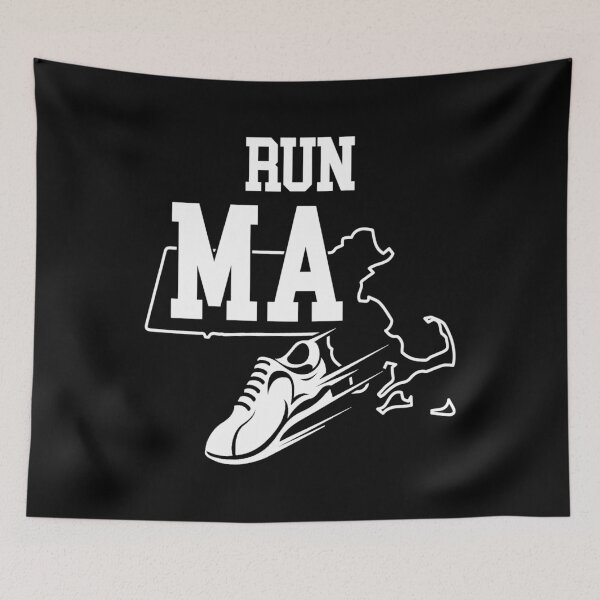 Item preview, Running print Run Massachusetts Runners graphic designed and sold by jakehughes2015.