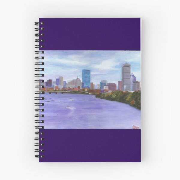 Artikelvorschau, Boston Skyline entworfen und verkauft von Barbara Weir.