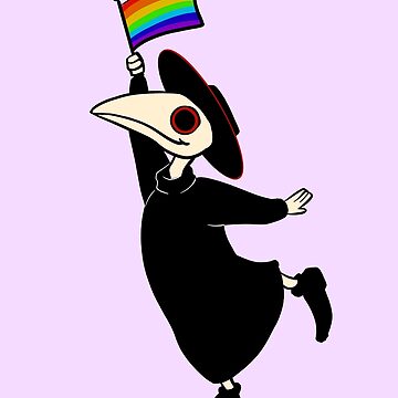 Artwork thumbnail, Plague Doctor Pride by Holly Pierson