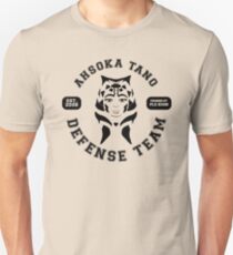 Ahsoka Tano Defense Team (black text) Unisex T-Shirt