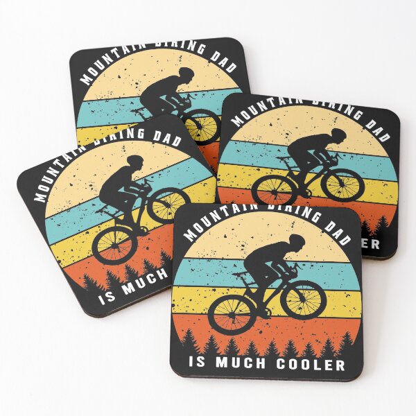 Item preview,  Mountain Biking Dad is Much Cooler designed and sold by osamamohamad.