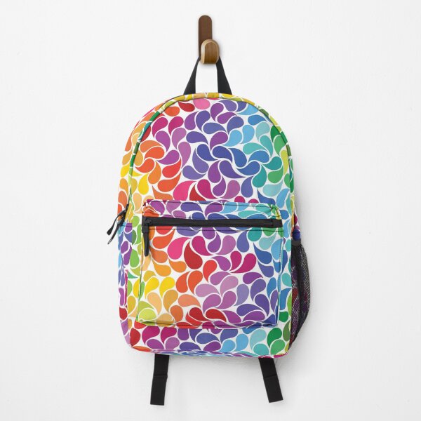 Item preview, Happy Rainbow Water Drops designed and sold by Pink Pineapple Works.