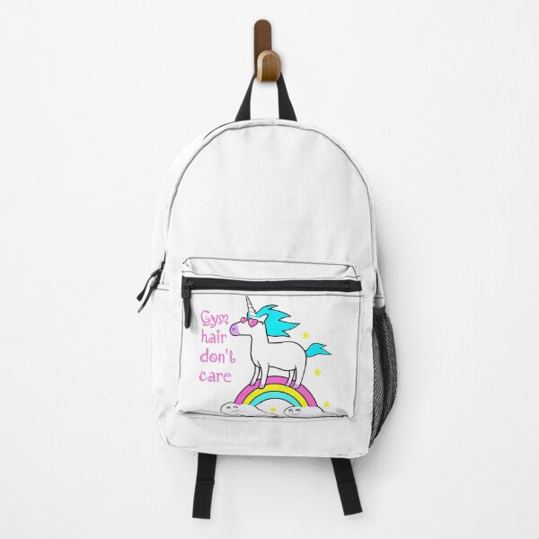 Item preview, Gym hair don't care fitness unicorn designed and sold by Tim Addison.