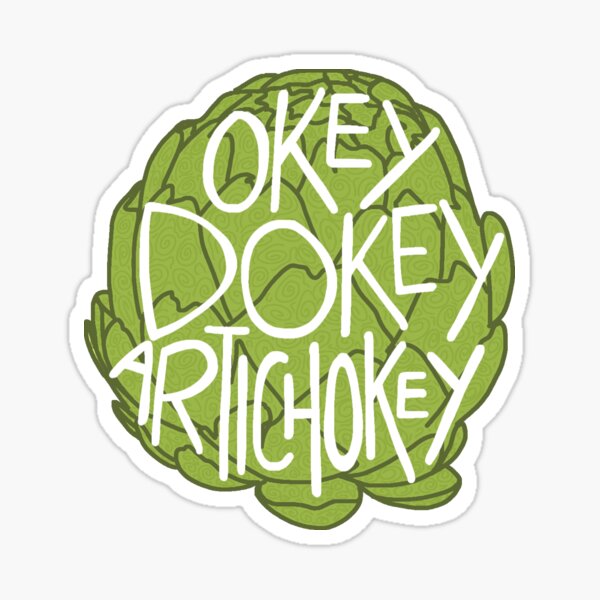 Artikel-Vorschau von Okey Dokey Artischocke, designt und verkauft von Sien Fay.