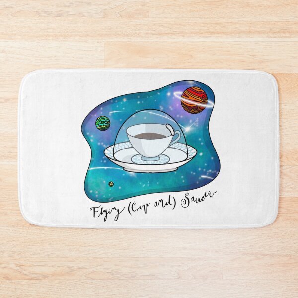 Item preview, Flying (Cup And) Saucer designed and sold by The Curly Redhead.