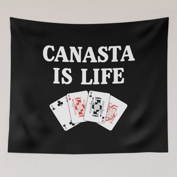 Item preview, Funny Card Player Canasta Is Life graphic designed and sold by jakehughes2015.