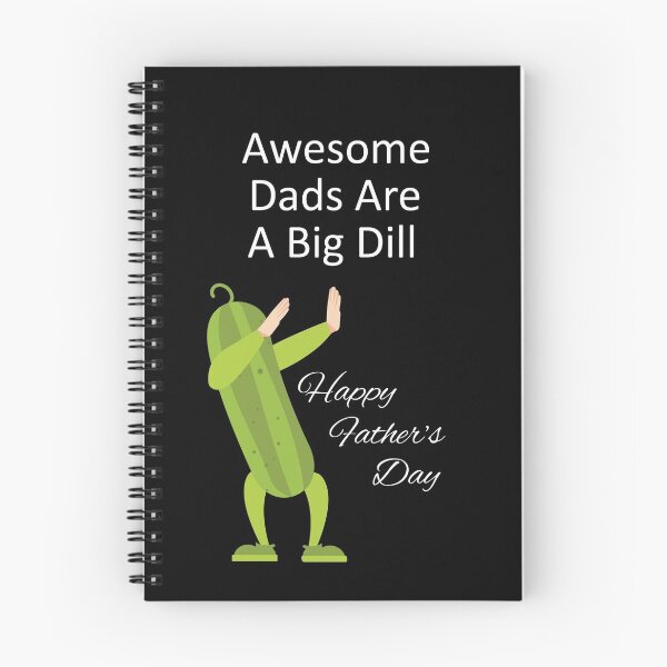 Item preview, Awesome Dads Are A Big Dill - Happy Father's Day designed and sold by ColorfulMystic.